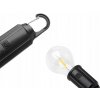 Verk 12354 Prenosná LED baterka s háčikom, USB-C