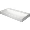Umývadlo na skrinku DURAVIT DuraSquare sanitárna keramika biela 100 cm 2353100041