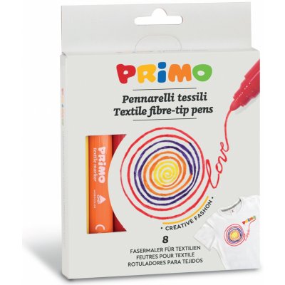 Primo Fixy na textil 8 ks