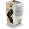 PROSPERPLAST Kôš na triedený odpad SORTIBOX 4x25l popolavo šedý
