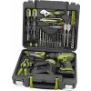 Sada náradia 46-dielna s aku vŕtačkou, 1x 12V/2Ah Li-ion, EXTOL CRAFT