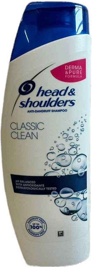 Head & Shoulders Classic Clean šampón proti lupinám 300 ml