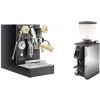 Lelit Mara PL62X V2, black + Stone Espresso Pebble, chrome