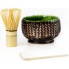 Matcha set - Tradičná príprava Matcha čaju hnedá - Matcha Day