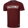 PitBull West Coast tričko pánske Hilltop 170 burgundy