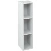 Sapho ESPACE otvorená policová skrinka 20x94x22cm,biela ESC130-3030