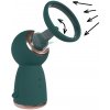 Shots Exquisite Forest Green - Vákuová sada na prsia a intímne partie USB