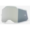 100% plexi Injected Racecraft 2/Accuri 2/Strata 2, 100% (strieborné chróm, Anti-fog)