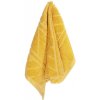Faro Bavlnený froté uterák RELIEF 30x50 cm žltý