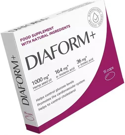 Diaform+ kapsule 15 kapsúl