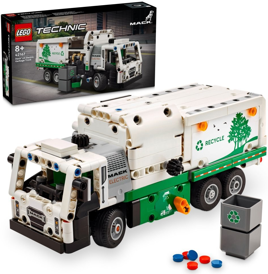 LEGO® Technic 42167 Smetiarske auto Mack LR Electric