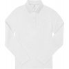B&C | My Polo 210 LSL /women, Dámske piqué polo s dlhým rukávom, biela, XS