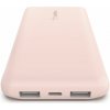 Belkin Powerbank 10.000mAh pink 15W+USB-A/C Kab. 15cm BPB011btRG