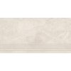 DLAŽBA SCHODOVKA DUELLO WHITE MATT 29,8X59,8 cm 1ks