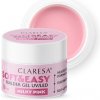 CLARESA STAVEBNÝ GÉL NA NECHTY SOFT&EASY MILKY PINK 90G