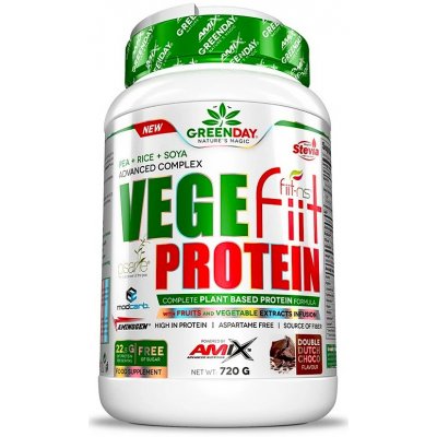 Amix Vegefiit protein 720 g dvojitá čokoláda