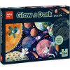 APLI Puzzle svietiace v tme Slnečná sústava 104 dielikov