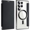 VSETKONAMOBIL 69270 PREMIUM MAGSAFE Zaklápacie puzdro pre Samsung Galaxy S24 Ultra 5G čierne