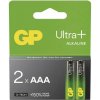 GP Alkalická batéria Ultra Plus AAA 2ks