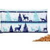 VFstyle nahrievací vankúšik s čerešňovými kôstkami 30x15 cm Deers