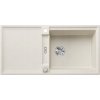 Granitový kuchynský drez BLANCO Adira XL 6 S s excentrom Farba: biela soft