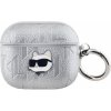 Karl Lagerfeld Embossed Choupette Head obal pre AirPods 3 - strieborný 3666339283865 - možnosť vrátiť tovar ZADARMO do 30tich dní