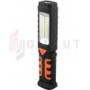Dielenské svietidlo COB LED S BATÉRIOU, NABÍJAČKOU 12V a USB 230V
