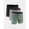Pánske boxerky Under Armour M UA Perf Tech 6in (3ks) Šedá SM