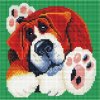 Zrzavý pejsek 20x20 cm