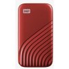 SanDisk WD My Passport SSD externí 500GB , USB-C 3.2 ,1050/1000MB/s R/W PC & Mac ,Red WDBAGF5000ARD-WESN