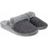AMERICAN CLUB SL06 TEPLÉ ELEGANTNÉ PAPUČE DÁMSKE PAPUČE GREY 38