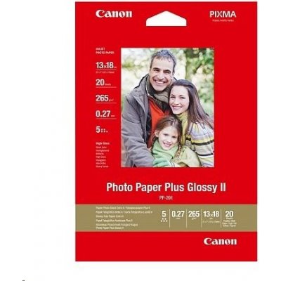 Canon papier PP-201 13 x 18 cm (5 x 7") 20 listov, 265g/m2, lesklý - Canon 2311B018