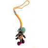 HOLLYWOOD Mini prívesok s rolničkou Tazmánsky diabol - Looney Tunes - 3,5 cm