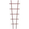 Podpera na kvety DRAB rebrík 38cm hnedá