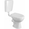CREAVIT WC kombi, dvojtlačítko 4,5/6l, zadný odpad, biela TP3306