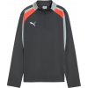 Tričko s dlhým rukávom Puma IndividualLIGA 1/4 Zip Top Kids 659516-10 Veľkosť 176