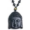 BudNej amulet MIERU a VYROVNANOSTI z obsidiánu MN6012