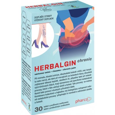 HERBALGIN chronic 30 tabliet