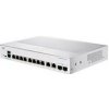 Cisco switch CBS350-8T-E-2G-UK, 8xGbE RJ45, 2xGbE RJ45/SFP, fanless - REFRESH CBS350-8T-E-2G-UK-RF