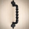 Mystic Colonial Hardware Kované dveřní madlo s kroucenou rukojetí, 25 cm