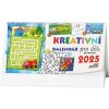 Kreativní kalendář pro děti 2025 - stolní kalendář -