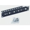 Patch panel 10'' 10portů MODULÁRNÍ 1U