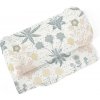 Sablio Deka Sivé kvetiny - 190x140 cm