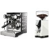 Rocket Espresso Appartamento TCA, white + Eureka Mignon Silenzio 55, CR white