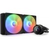 NZXT AIO liquid cooler CPU Kraken 280 RGB, LCD display, black