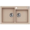 Kuchyňský dřez Alveus Rock 90 Beige 55 1090962