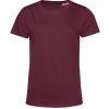 Tričko dámske BC Organic Inspire E150 - tmavo červené, M
