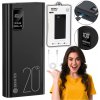 POWERBANK 20000mAh 22.5W RÝCHLY POWER BANK PD PD20W USB-C BEZPEČNÝ ČIERNY
