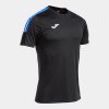 OLIMPIADA ALL SPORT SHORT SLEEVE T-SHIRT dres / tričko čierna azúrová 4XL