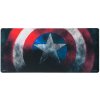 Herná podložka pod myš Captain America - Shield - herná podložka na stôl (8435497262211)